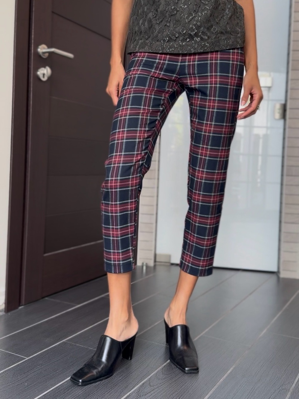 Plaid pants